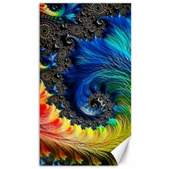 Colorful Digital Art Fractal Design Canvas 40  X 72  by uniart180623