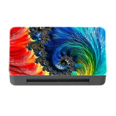 Colorful Digital Art Fractal Design Memory Card Reader With Cf by uniart180623