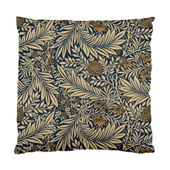 Brown Vintage Background Vintage Floral Pattern Brown Standard Cushion Case (one Side) by uniart180623