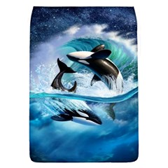 Orca Wave Water Underwater Sky Removable Flap Cover (l)