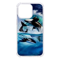 Orca Wave Water Underwater Sky Iphone 13 Pro Tpu Uv Print Case by uniart180623