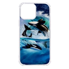 Orca Wave Water Underwater Sky Iphone 13 Pro Max Tpu Uv Print Case by uniart180623