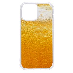 Texture Pattern Macro Glass Of Beer Foam White Yellow Iphone 13 Pro Max Tpu Uv Print Case by uniart180623