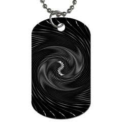 Abstract Mandala Twirl Dog Tag (two Sides) by uniart180623