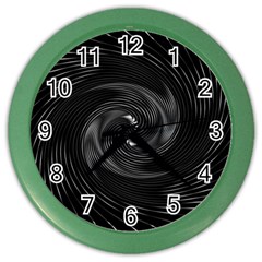 Abstract Mandala Twirl Color Wall Clock by uniart180623