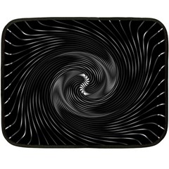 Abstract Mandala Twirl Fleece Blanket (mini)