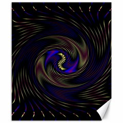 Manadala Twirl Abstract Canvas 8  X 10  by uniart180623