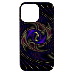 Manadala Twirl Abstract Iphone 14 Pro Max Black Uv Print Case