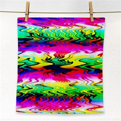 Waves Of Color Face Towel