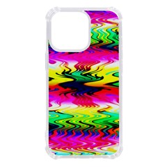 Waves Of Color Iphone 13 Pro Tpu Uv Print Case by uniart180623