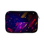 Colorful Abstract Background Creative Digital Art Colorful Geometric Artwork Apple iPad Mini Zipper Cases Front