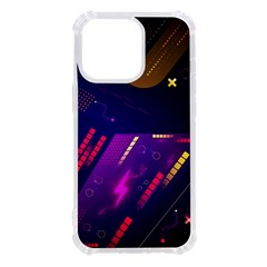 Colorful Abstract Background Creative Digital Art Colorful Geometric Artwork Iphone 13 Pro Tpu Uv Print Case by uniart180623