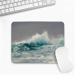 Big Storm Wave Small Mousepad by uniart180623