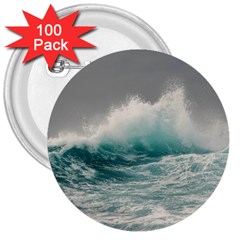 Big Storm Wave 3  Buttons (100 Pack) 