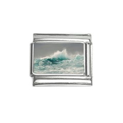 Big Storm Wave Italian Charm (9mm)