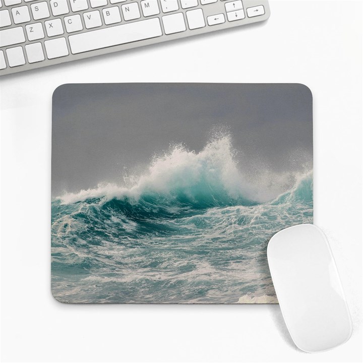 Big Storm Wave Large Mousepad