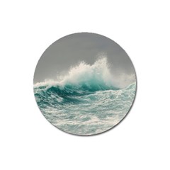 Big Storm Wave Magnet 3  (round)