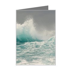 Big Storm Wave Mini Greeting Card