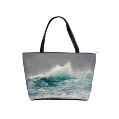 Big Storm Wave Classic Shoulder Handbag by uniart180623