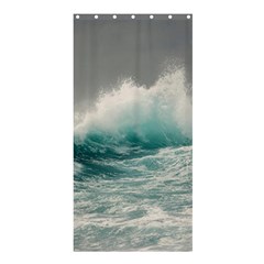 Big Storm Wave Shower Curtain 36  X 72  (stall)  by uniart180623