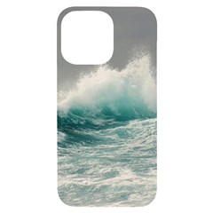 Big Storm Wave Iphone 14 Pro Max Black Uv Print Case by uniart180623