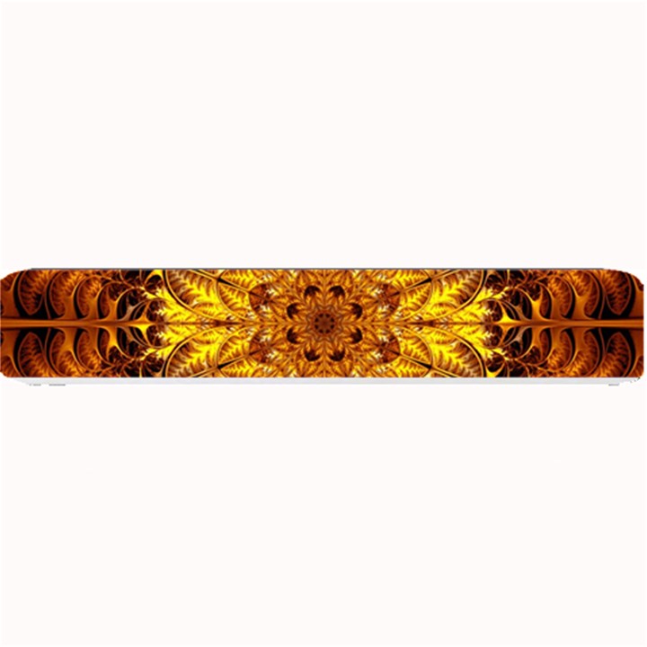 Abstract Gold Mandala Yellow Small Bar Mat