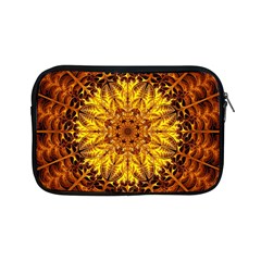 Abstract Gold Mandala Yellow Apple Ipad Mini Zipper Cases by uniart180623