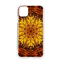 Abstract Gold Mandala Yellow Iphone 11 Tpu Uv Print Case