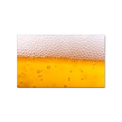 Beer Texture Liquid Bubbles Sticker Rectangular (10 Pack) by uniart180623