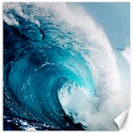 Tsunami Big Blue Wave Ocean Waves Water Canvas 16  x 16  15.2 x15.41  Canvas - 1