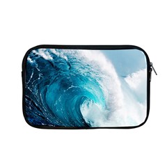 Tsunami Big Blue Wave Ocean Waves Water Apple Macbook Pro 13  Zipper Case by uniart180623