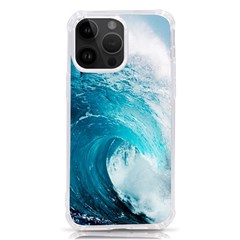 Tsunami Big Blue Wave Ocean Waves Water Iphone 14 Pro Max Tpu Uv Print Case by uniart180623