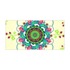 Mandala Flowers Abstract Butterflies Floral Pattern Summer Yoga Headband by uniart180623