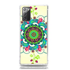 Mandala Flowers Abstract Butterflies Floral Pattern Summer Samsung Galaxy Note 20 Tpu Uv Case by uniart180623