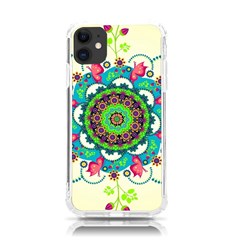 Mandala Flowers Abstract Butterflies Floral Pattern Summer Iphone 11 Tpu Uv Print Case by uniart180623