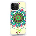 Mandala Flowers Abstract Butterflies Floral Pattern Summer iPhone 14 Pro Max TPU UV Print Case Front