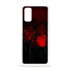 Dark Forest Jungle Plant Black Red Tree Samsung Galaxy S20 6 2 Inch Tpu Uv Case by uniart180623