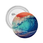 Artistic Wave Sea 2.25  Buttons Front