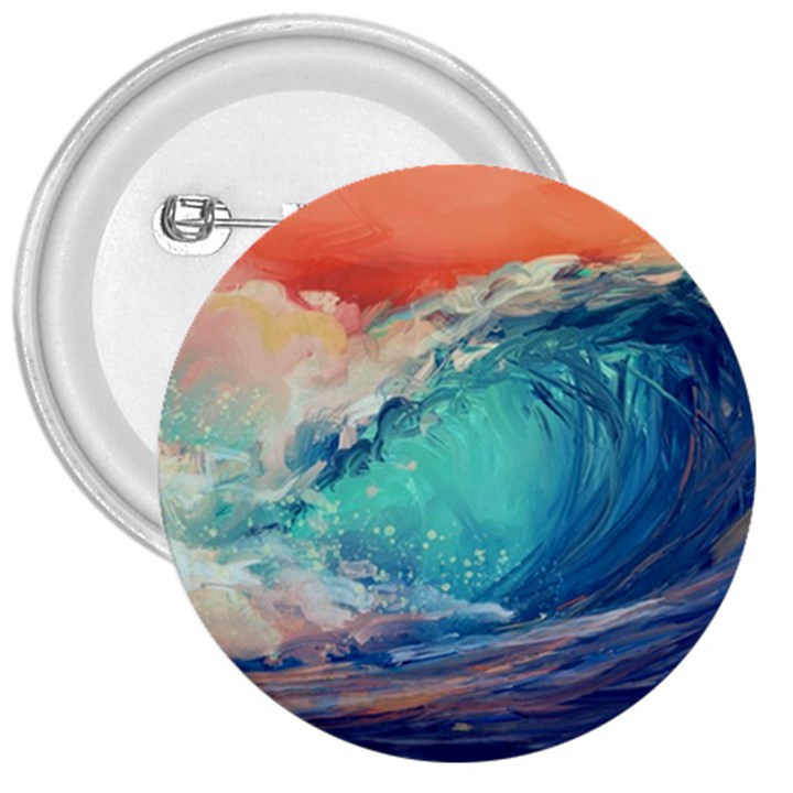 Artistic Wave Sea 3  Buttons