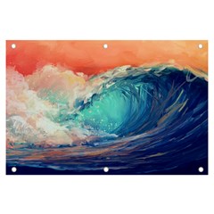 Artistic Wave Sea Banner And Sign 6  X 4  by uniart180623