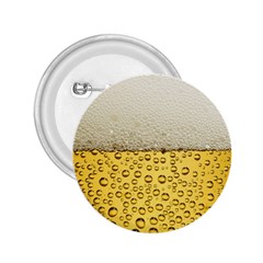 Texture Pattern Macro Glass Of Beer Foam White Yellow Art 2 25  Buttons by uniart180623