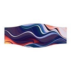 Wave Of Abstract Colors Stretchable Headband by uniart180623