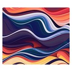 Wave Of Abstract Colors Premium Plush Fleece Blanket (Small) 50 x40  Blanket Front