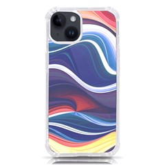 Wave Of Abstract Colors Iphone 14 Tpu Uv Print Case