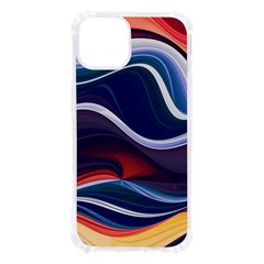 Wave Of Abstract Colors Iphone 13 Tpu Uv Print Case by uniart180623