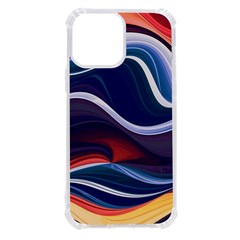 Wave Of Abstract Colors Iphone 13 Pro Max Tpu Uv Print Case