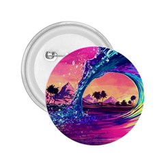 Retro Wave Ocean 2.25  Buttons