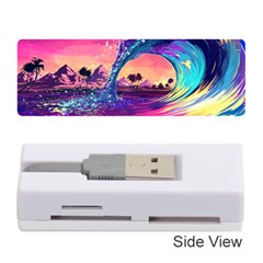 Retro Wave Ocean Memory Card Reader (Stick)