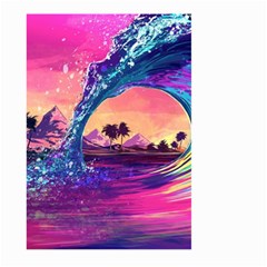 Retro Wave Ocean Large Garden Flag (Two Sides)