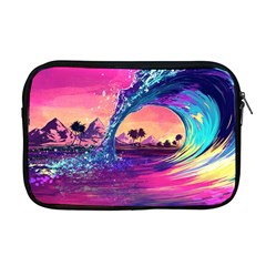 Retro Wave Ocean Apple MacBook Pro 17  Zipper Case